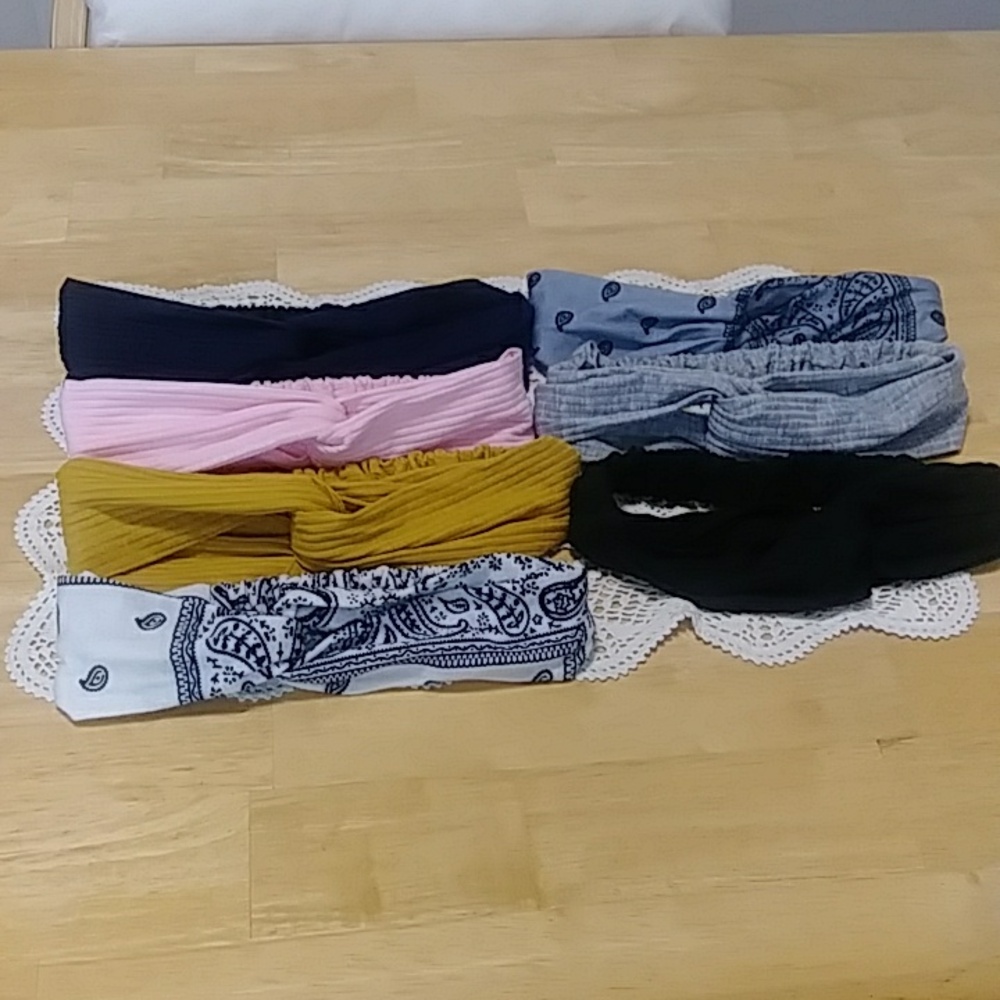 New Hair accessory bundle - colorful headbands